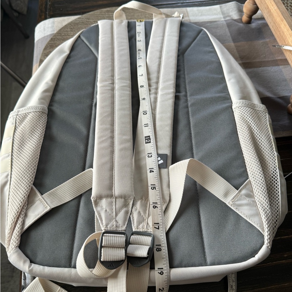Adidas Light Beige Backpack for Men - Picture 10 of 15